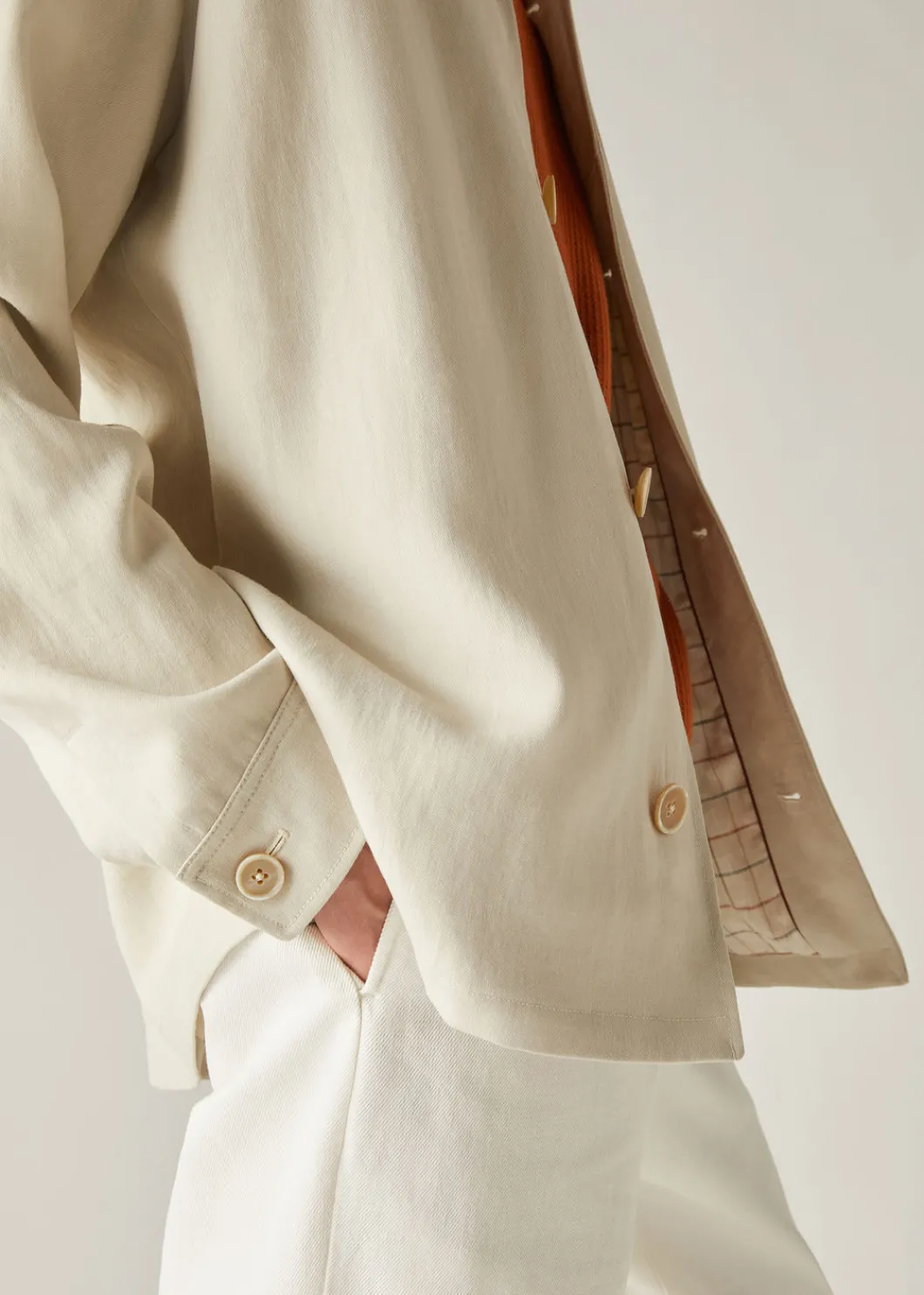 Shop Andre Overshirt Man Outerwear Jackets