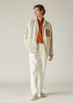 Shop Andre Overshirt Man Outerwear Jackets