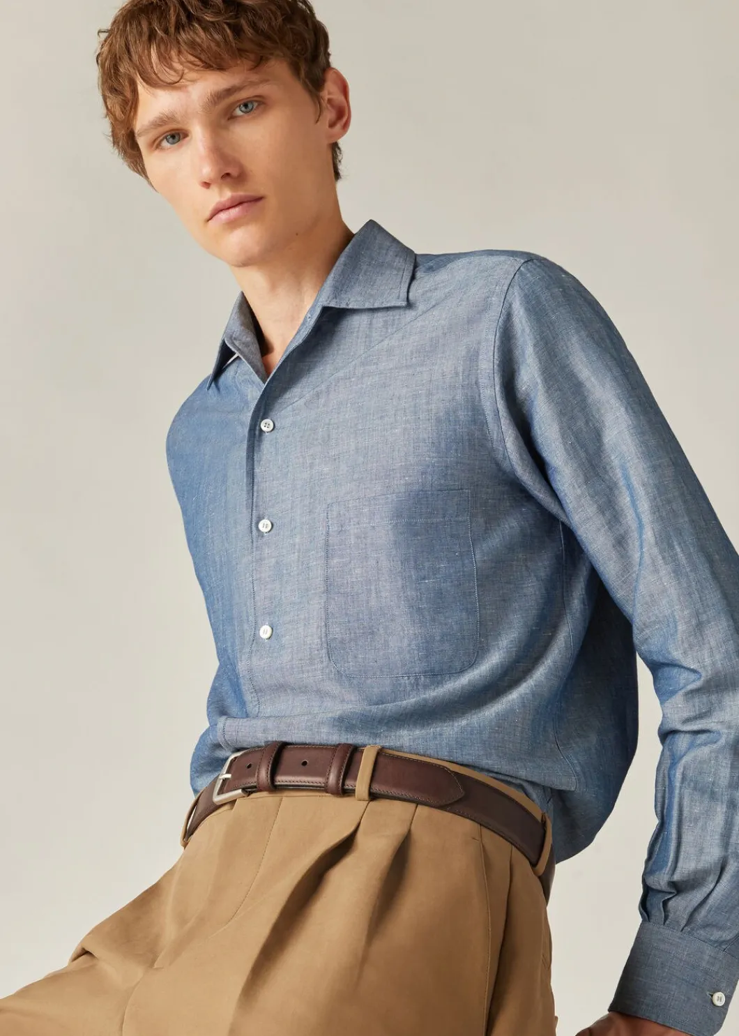 Fashion Andre Shirt Man Clothing
