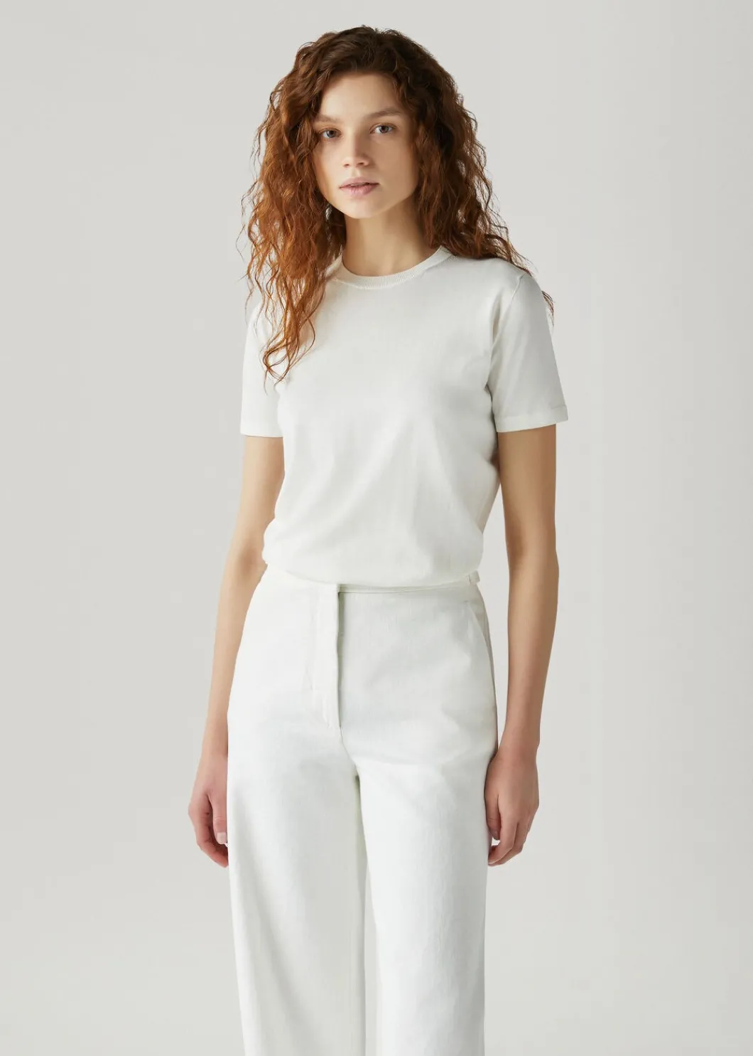 Fashion Angera Crew Neck Woman Top And T-Shirts