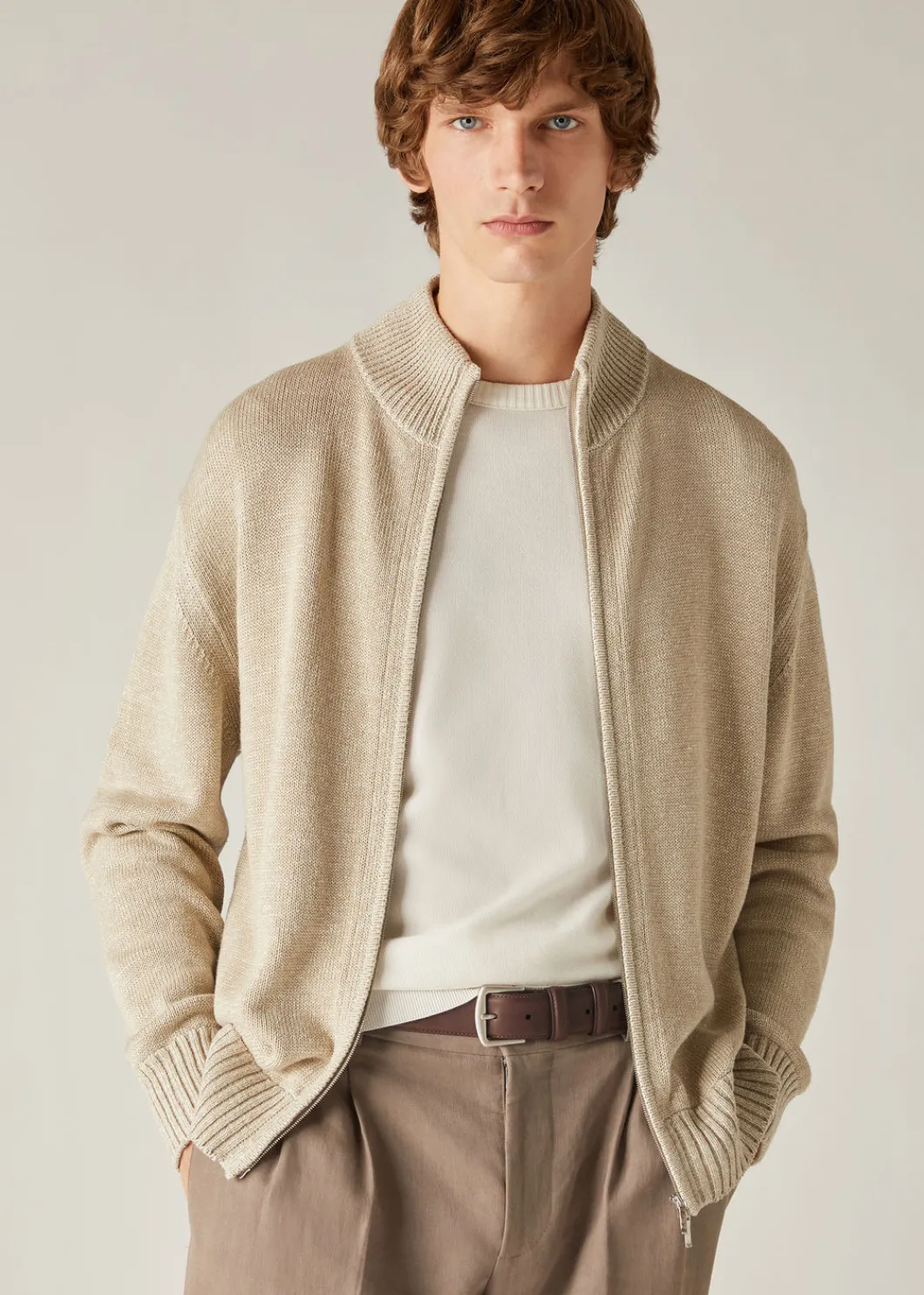 Shop Axie Bomber Jacket Man Knitwear