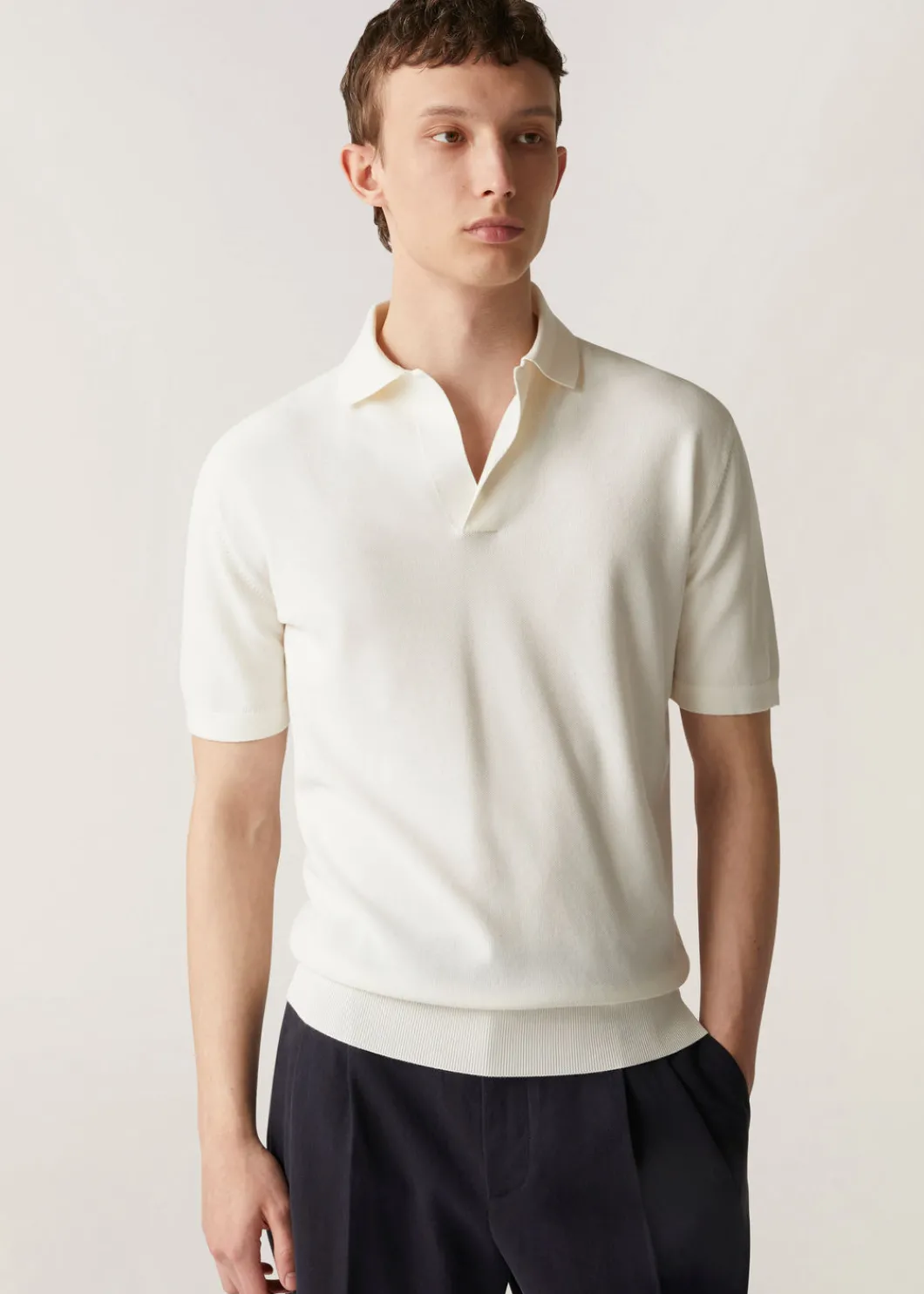 Best Sale Buttonless Polo Shirt Man Polo And T-Shirts