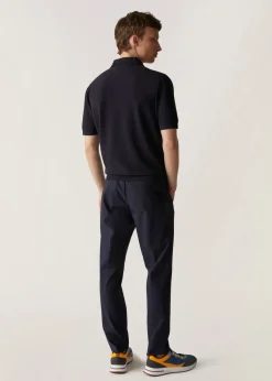 Shop Buttonless Polo Shirt Man Polo And T-Shirts