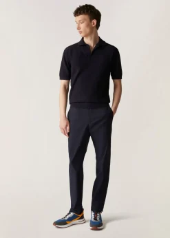 Shop Buttonless Polo Shirt Man Polo And T-Shirts