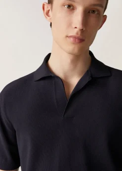 Shop Buttonless Polo Shirt Man Polo And T-Shirts