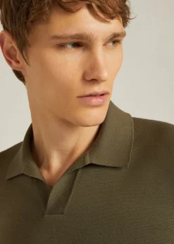 Clearance Buttonless Polo-Shirt Man Polo And T-Shirts
