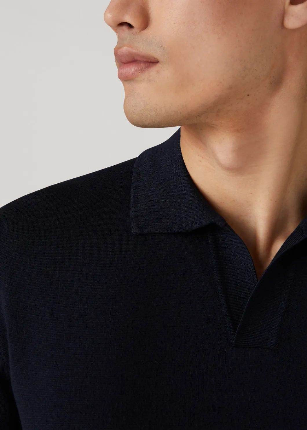 Discount Buttonless Polo-Shirt Man Polo And T-Shirts