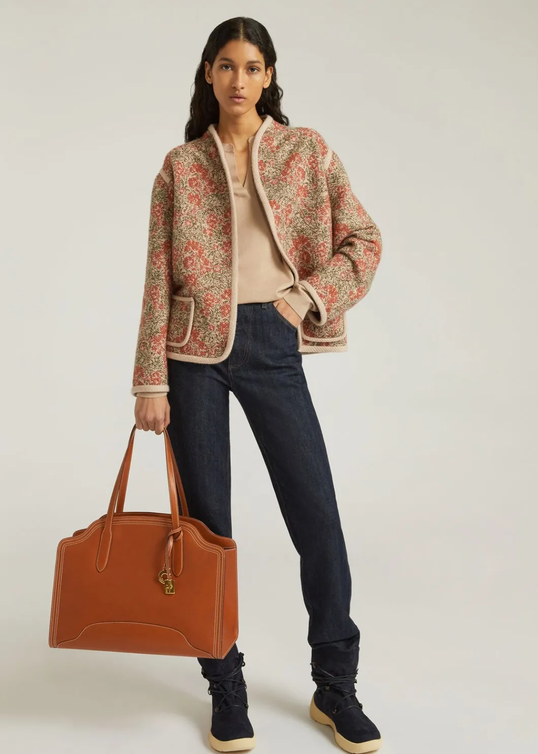 Online Cabas Sesia Bag Woman Top Handle And Totes
