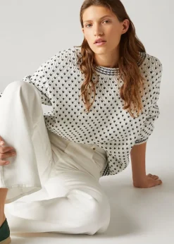 Clearance Camogli Crew Neck Woman Knitwear