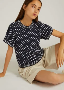 Online Camogli Crew Neck Woman Top And T-Shirts