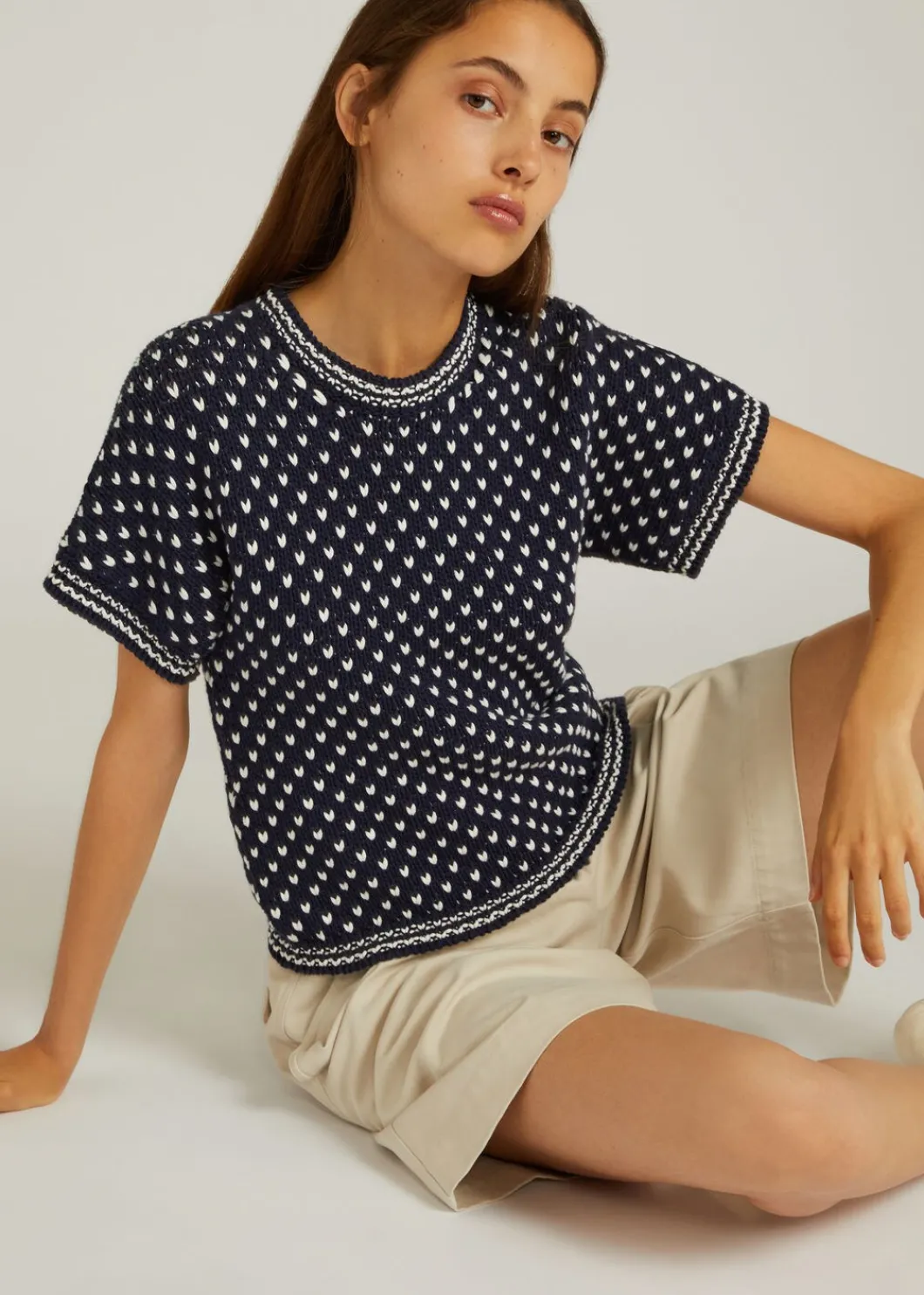 Online Camogli Crew Neck Woman Top And T-Shirts