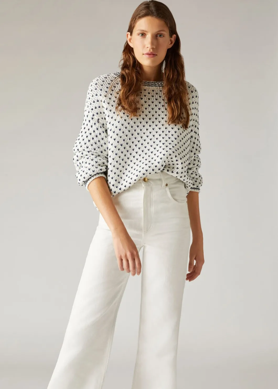 Clearance Camogli Crew Neck Woman Knitwear
