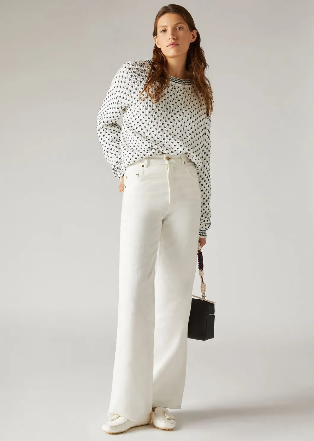 Clearance Camogli Crew Neck Woman Knitwear