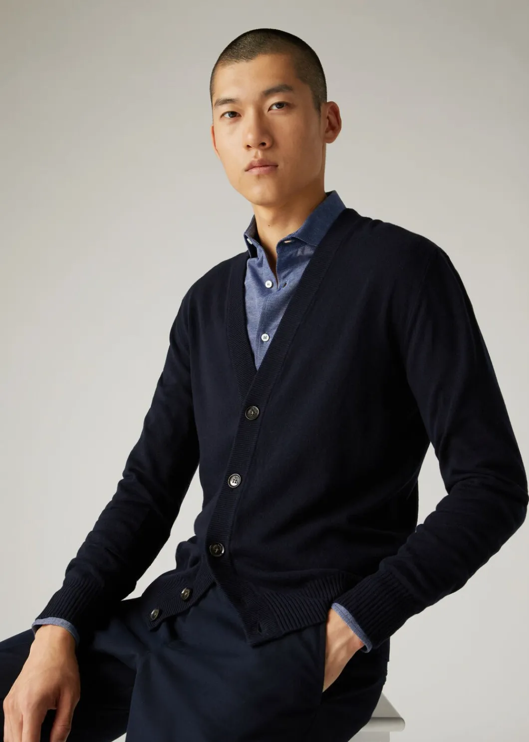 New Classic Cardigan Man Knitwear