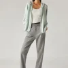 Fashion Cocooning Ajour Bomber Jacket Woman Knitwear