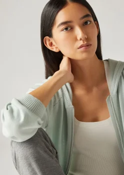 Fashion Cocooning Ajour Bomber Jacket Woman Knitwear