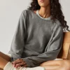 New Cocooning Ajour Crew Neck Woman Knitwear