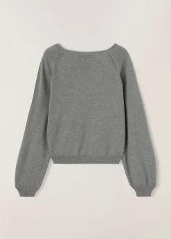 New Cocooning Ajour Crew Neck Woman Knitwear