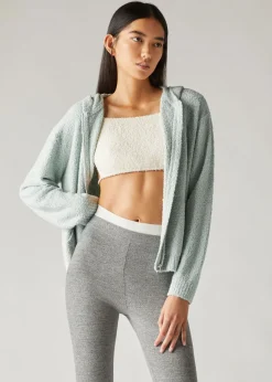 Fashion Cocooning Bomber Jacket Woman Knitwear