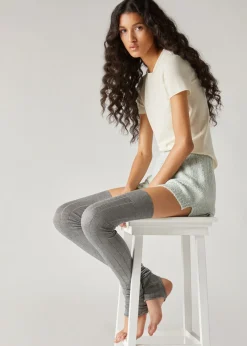 Online Cocooning Fluid Legwarmers Woman Socks & Tights