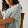 Fashion Cocooning Fluid T-Shirt Woman Top And T-Shirts