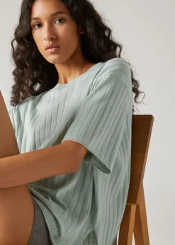 Fashion Cocooning Fluid T-Shirt Woman Top And T-Shirts
