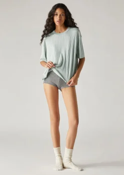 Fashion Cocooning Fluid T-Shirt Woman Top And T-Shirts
