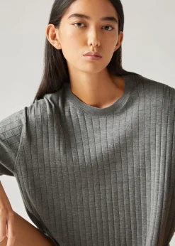 Best Cocooning Fluid T-Shirt Woman Knitwear