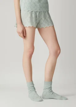 Hot Cocooning Shorts Woman Knitwear