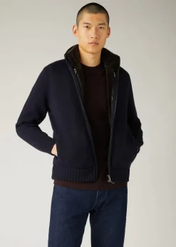 New Colman Bomber Jacket Man Knitwear