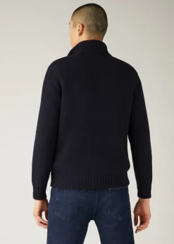 New Colman Bomber Jacket Man Knitwear