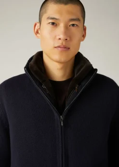 New Colman Bomber Jacket Man Knitwear