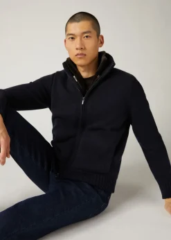 New Colman Bomber Jacket Man Knitwear