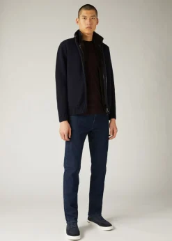 New Colman Bomber Jacket Man Knitwear