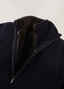 New Colman Bomber Jacket Man Knitwear