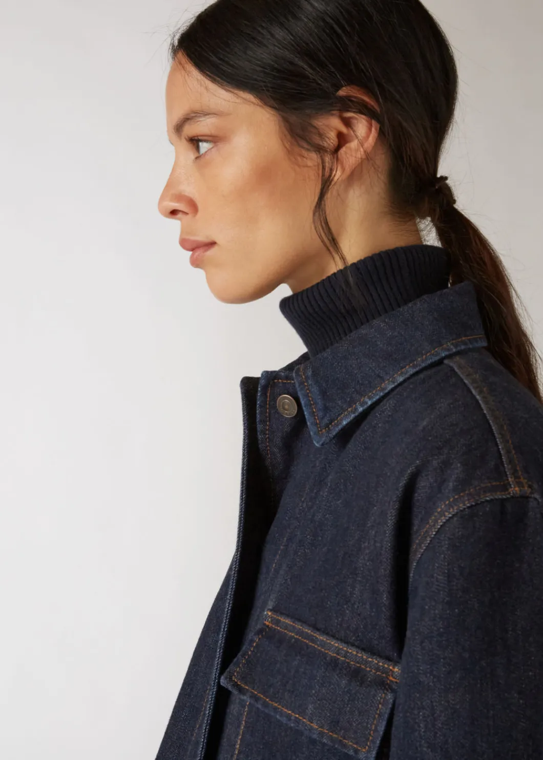 Flash Sale Darius Jacket Woman Denim