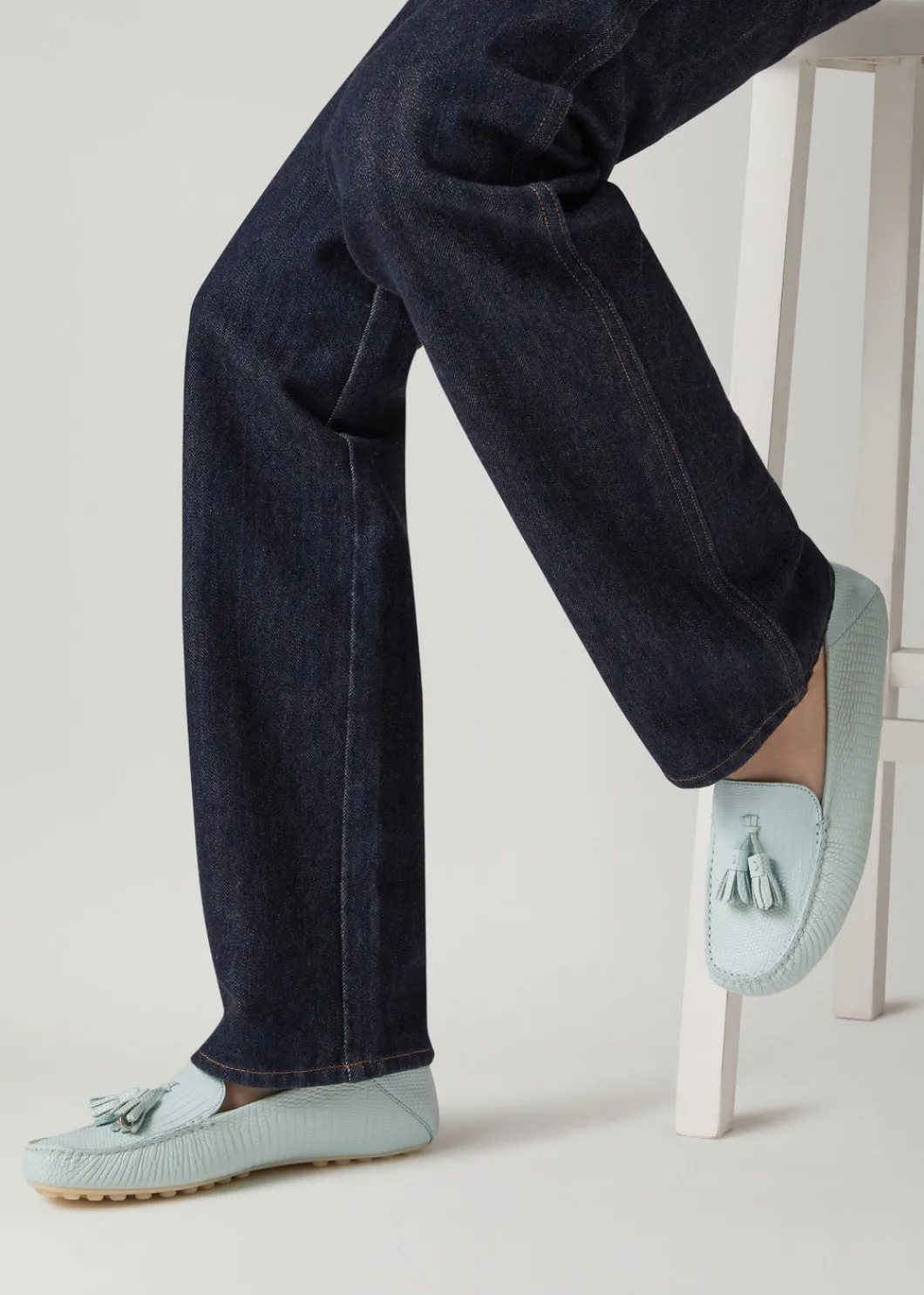 Fashion Dot Sole Loafers Woman Loafers