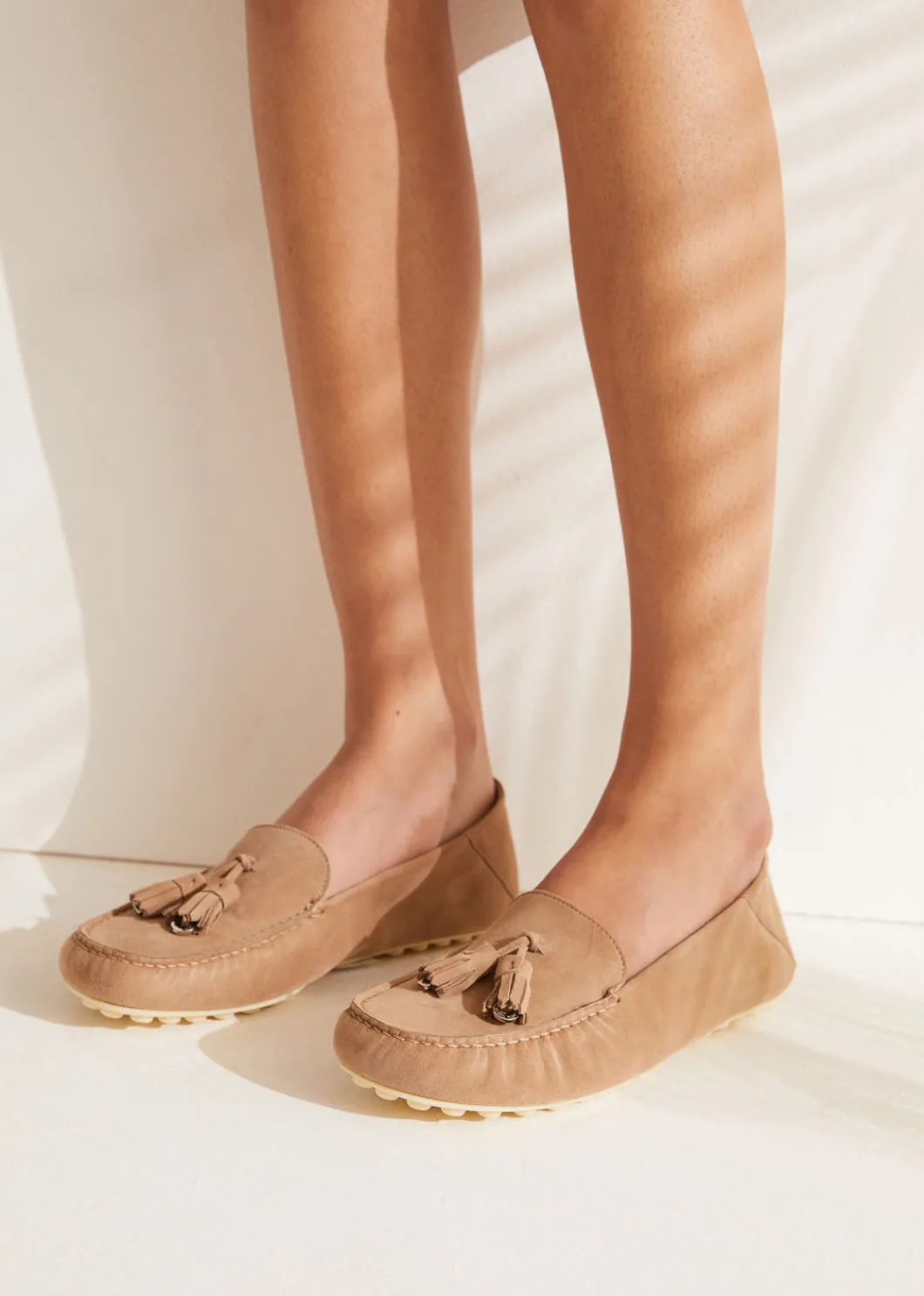 Fashion Dot Sole Loafers Woman Loafers