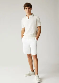 Cheap Flat Bermuda Shorts Man Trousers & Bermudas