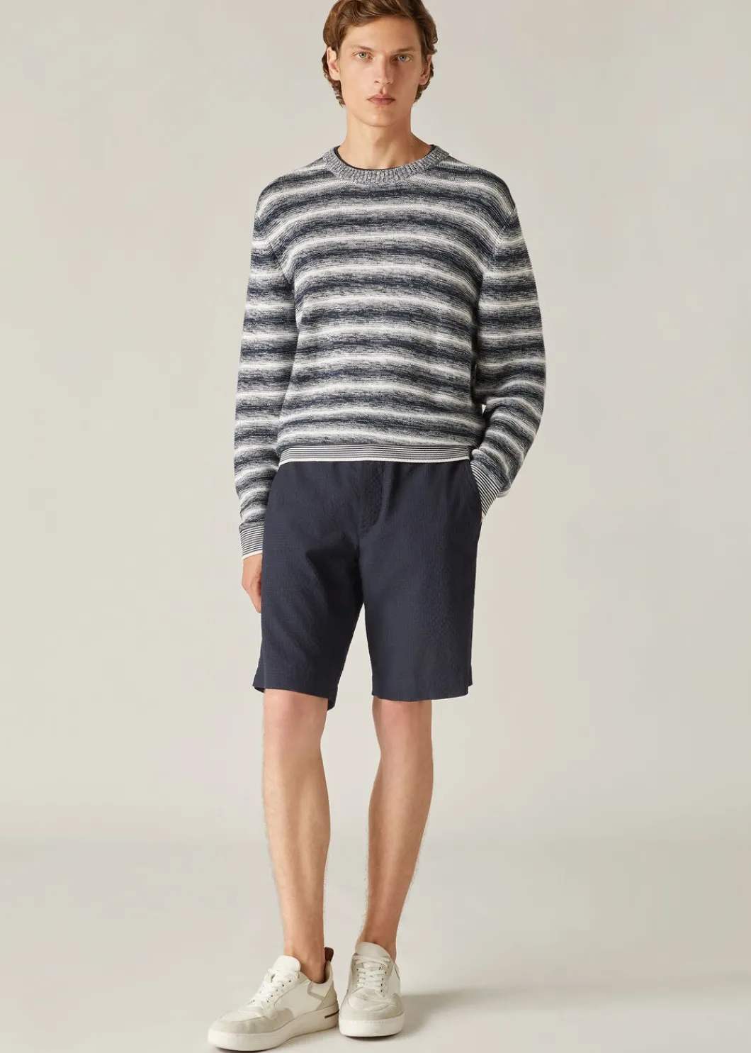 Sale Flat Bermuda Shorts Man Trousers & Bermudas