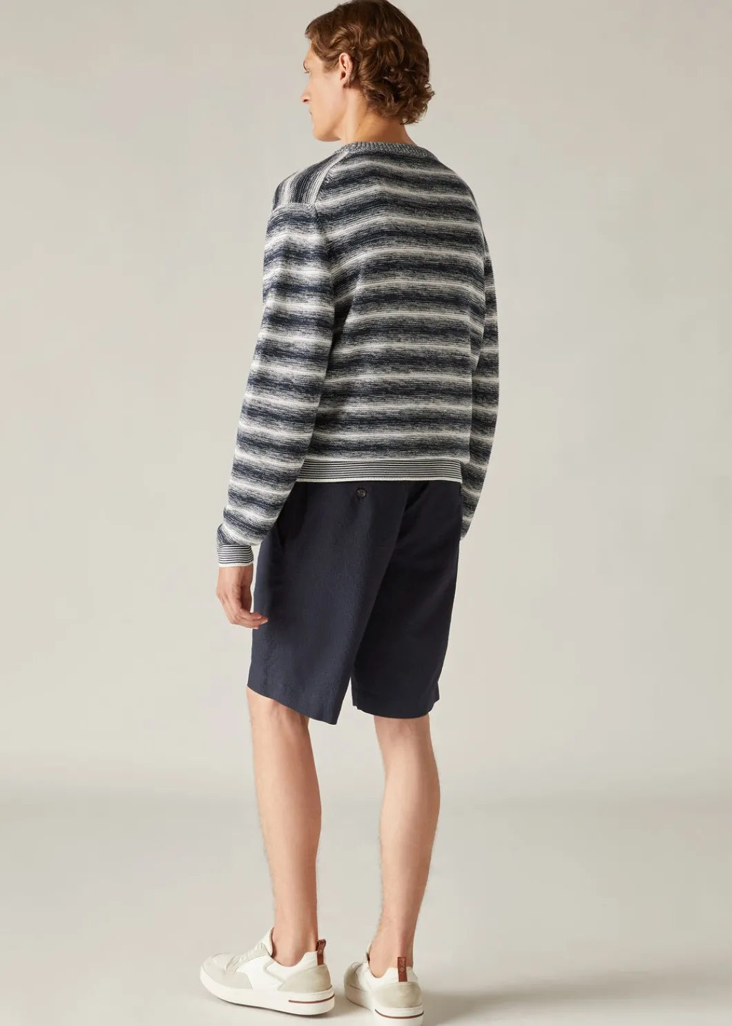 Sale Flat Bermuda Shorts Man Trousers & Bermudas