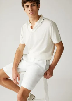 Cheap Flat Bermuda Shorts Man Trousers & Bermudas