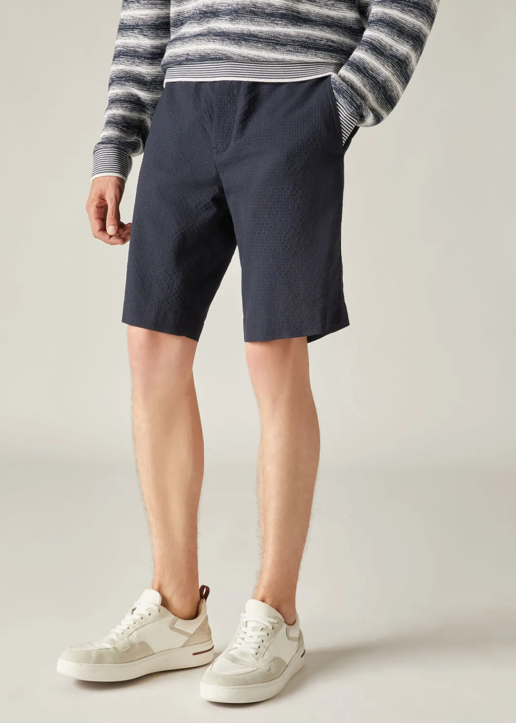 Sale Flat Bermuda Shorts Man Trousers & Bermudas