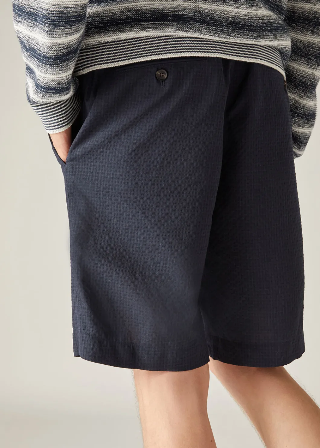 Sale Flat Bermuda Shorts Man Trousers & Bermudas