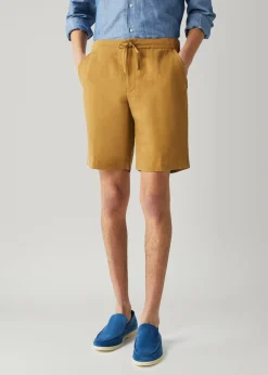 Clearance Flat Drawstring Bermuda Shorts Man Trousers & Bermudas