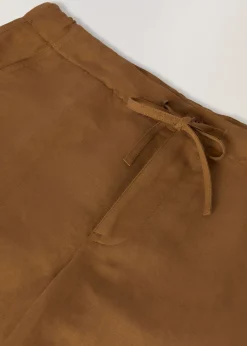 Clearance Flat Drawstring Bermuda Shorts Man Trousers & Bermudas