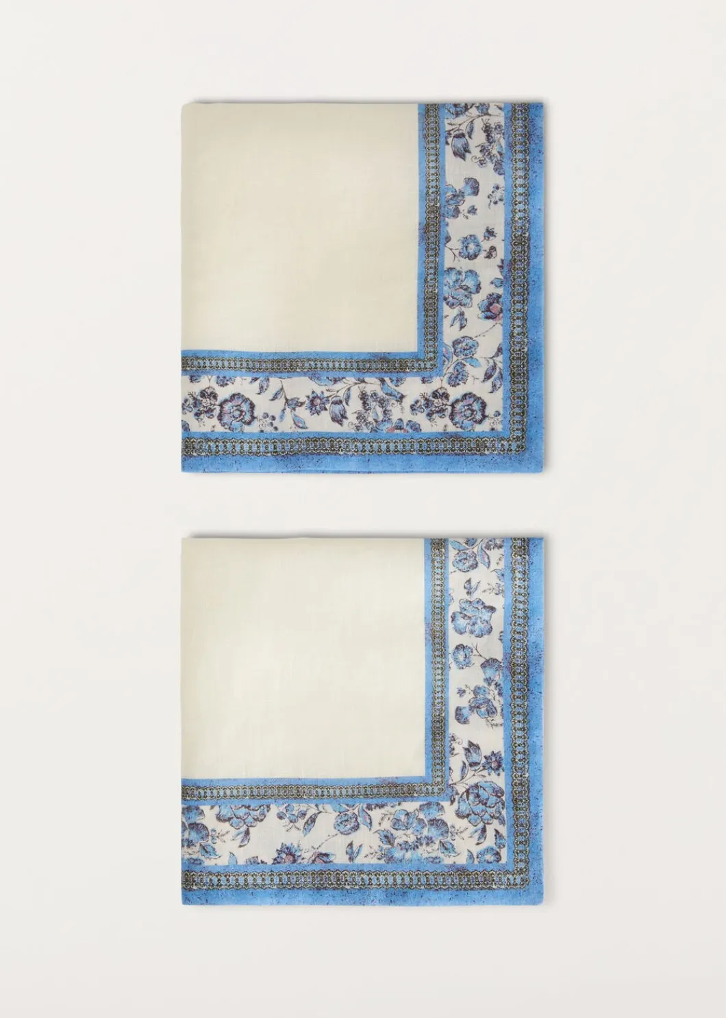 Online Flower Ceremony Napkins (Set Of Two) Tableware