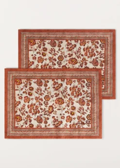 Best Flower Ceremony Placemats (Set Of Two) Tableware