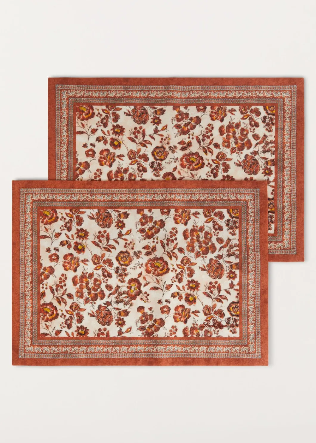 Best Flower Ceremony Placemats (Set Of Two) Tableware