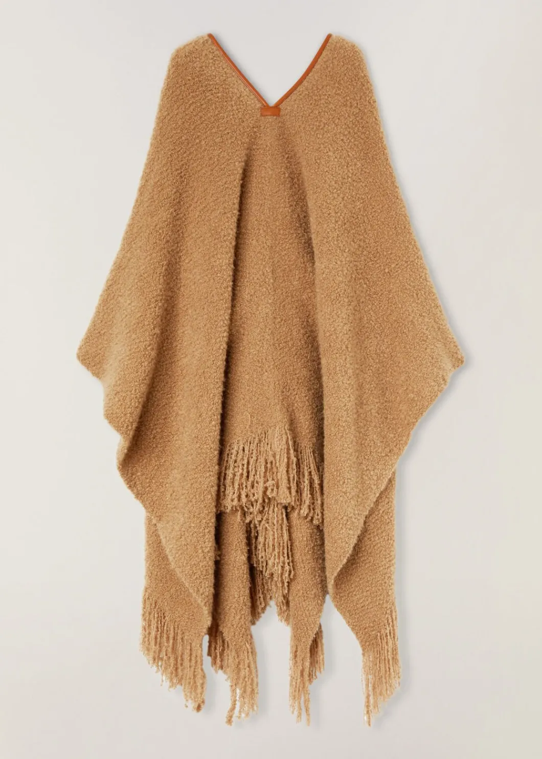 Online Fluffy Poncho Woman Coats & Capes